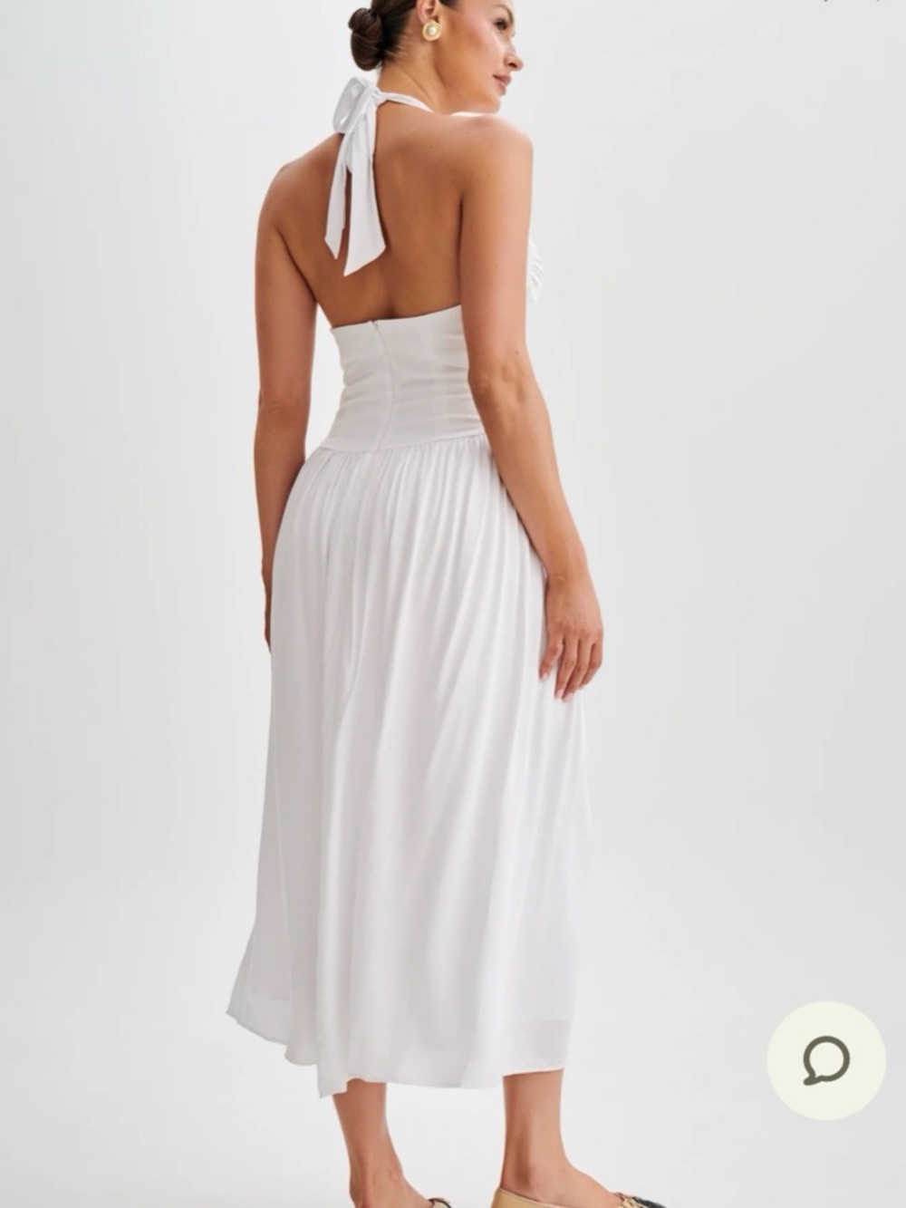 Meshki Harriette Halter Midi Dress - Picture 2 of 2